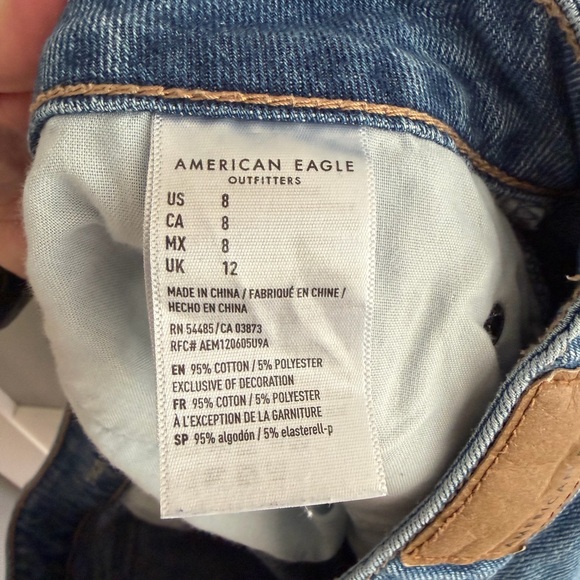 American Eagle Outfitters Distressed Denim Cutoff Shorts - Picture 5 of 5